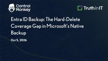 Control Monkey: Entra ID Hard-Delete Gap in Microsoft's Native Backup