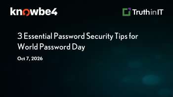 KnowBe4: 3 Essential Password Security Tips for World Password Day