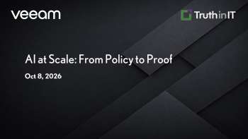 Veeam: Why AI Governance Must Be Provable at Scale
