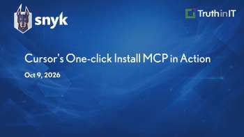 Snyk: Installing & Testing Cursor's One-Click MCP Server Feature