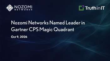 Nozomi Networks Named Leader in Gartner CPS Magic Quadrant