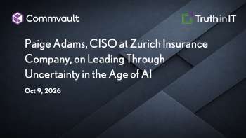 Commvault: CISO Leadership Through Uncertainty in the AI Era