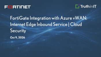 FortiGate Azure vWAN Internet Edge Inbound Service Setup