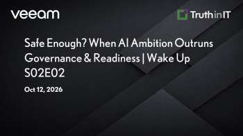Veeam: When AI Ambition Outruns Governance & Readiness