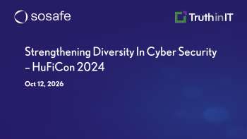 SoSafe: Diversity, Inclusion & Career Paths in Cybersecurity
