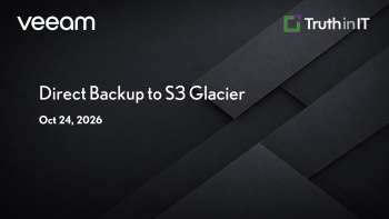 Back Up Files Directly to Amazon S3 Glacier
