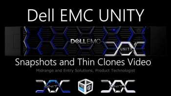 Snapshots and Thin Clones via @DellEMC #Unity