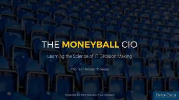 #Moneyball CIO