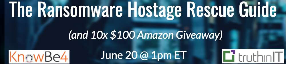 The Ransomware Hostage Rescue Guide (w. KnowBe4)