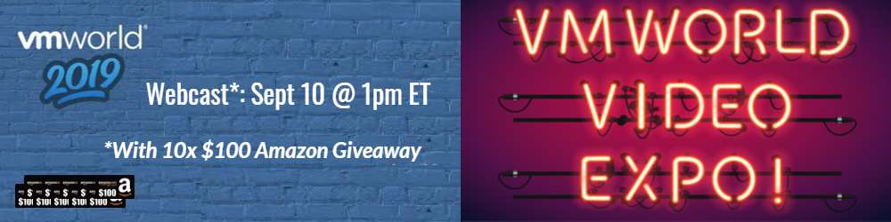 VMWorld Video Expo & Analyst Recap