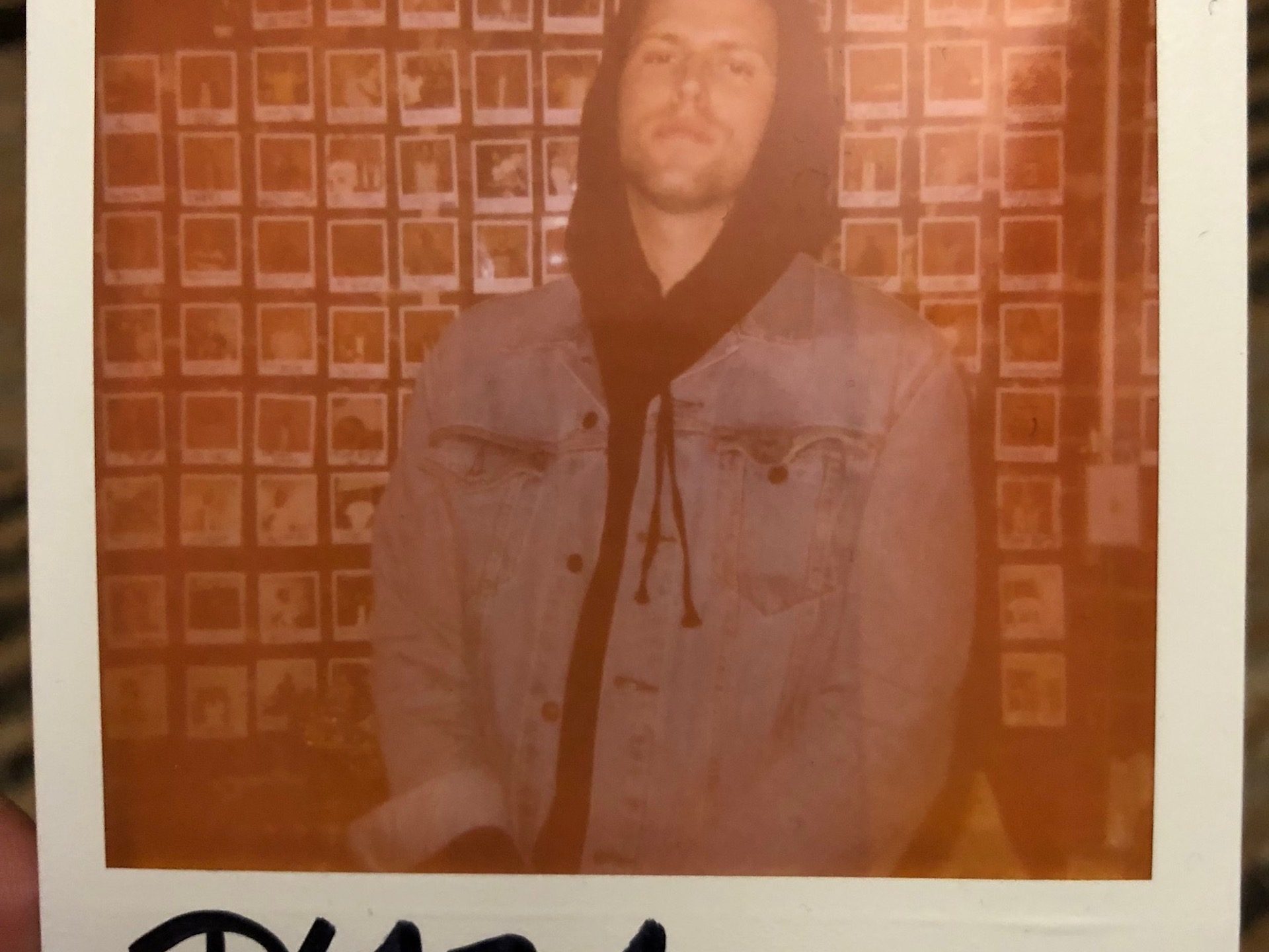 PLAZA Recording Session Truth Studios Polaroid