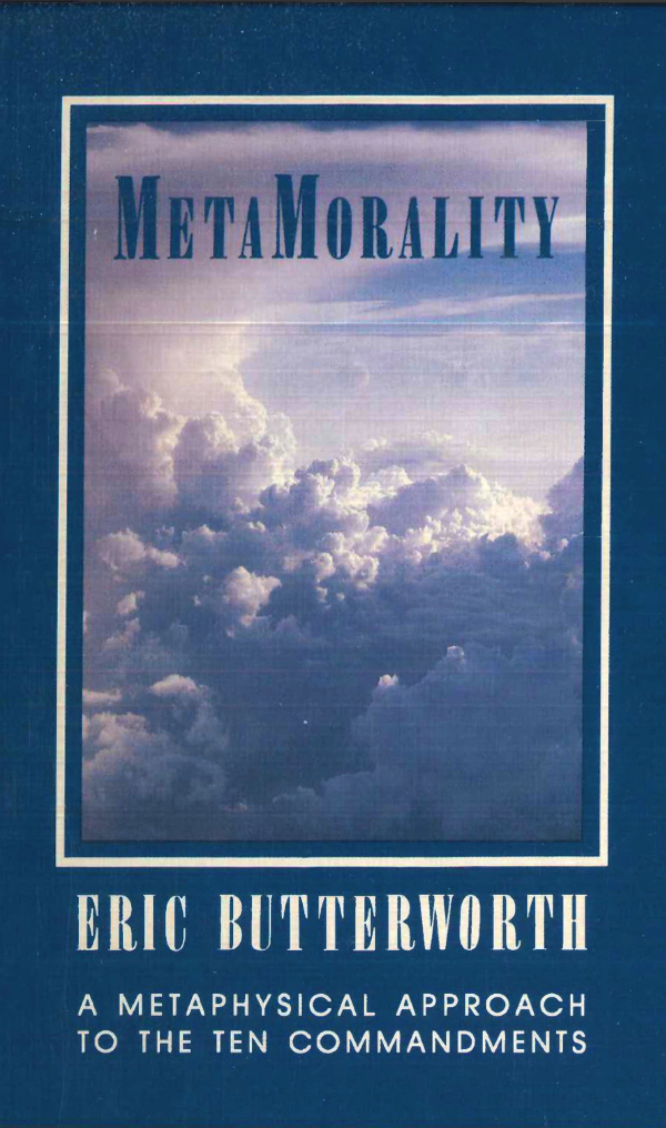 Eric Butterworth Metamorality book cover