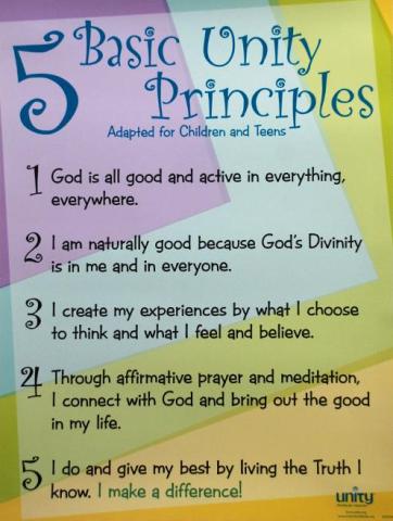 Unity Five Principles for Children