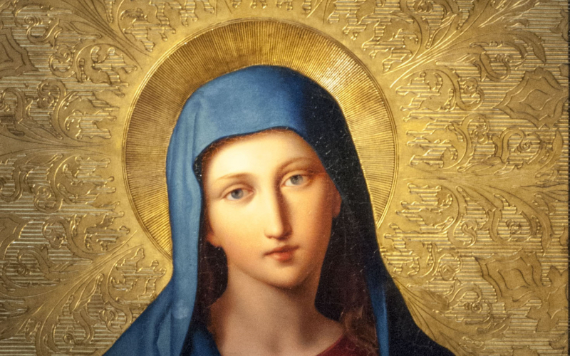 The Heart of Mary. Leopold Kupelwieser (1796–1862). Creative Commons Attribution-Share Alike 4.0 International license.