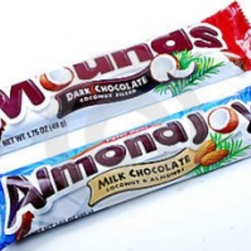 Tryspree Free Almond Joy or Mounds Candy Bar