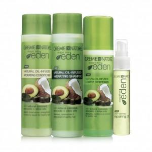 Tryspree Free Creme Of Nature Straight From Eden Hair Care Samples