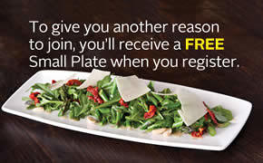 Tryspree Free Small Plate At California Pizza Kitchen