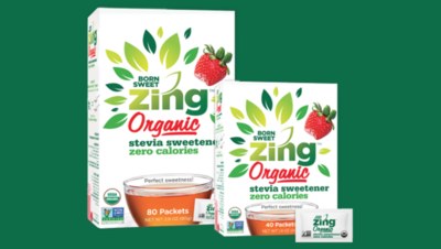 Free Samples of Born Sweet Zing™ Organic Stevia Sweetener