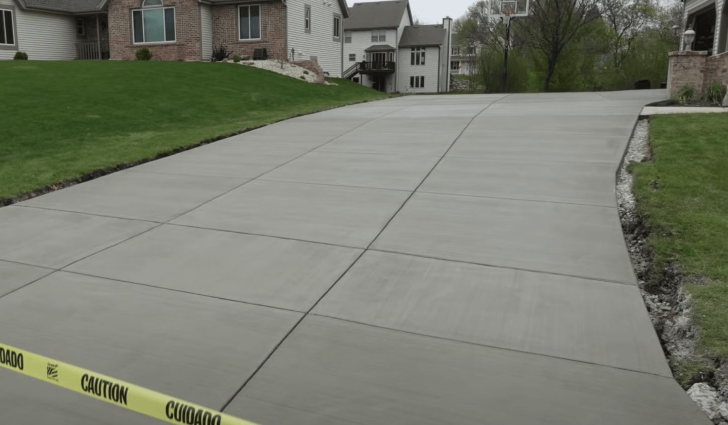 can you pour concrete in the winter