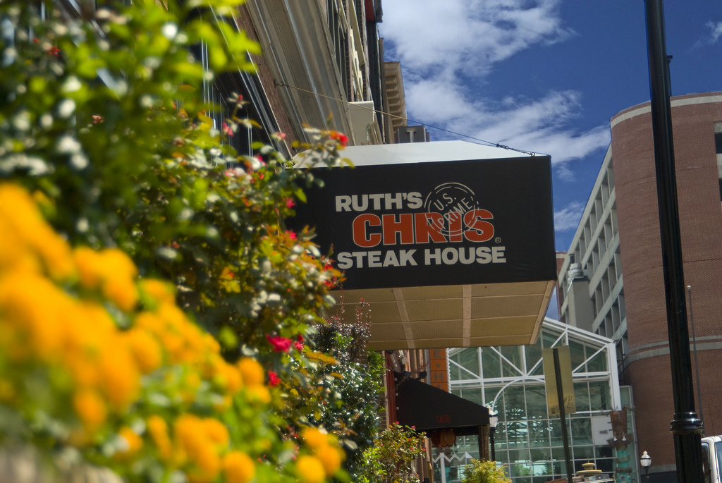 Ruth's Chris Steak House Water Street Baltimore private dining