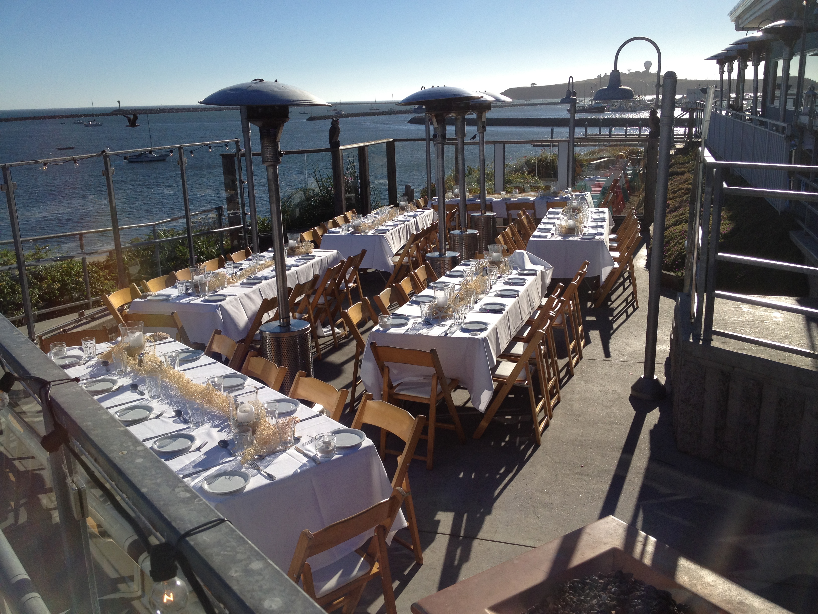 Sams Chowder House Half Moon Bay private dining, rehearsal dinners