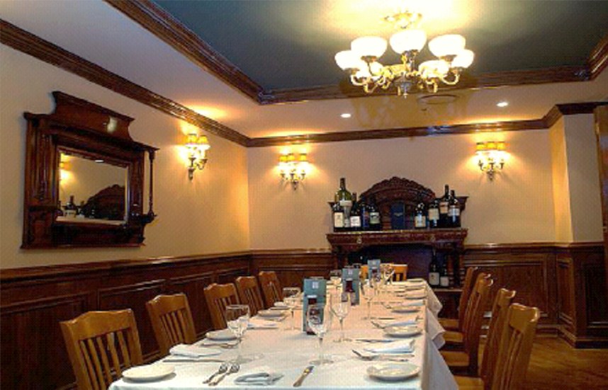 Bobby Van's Grill Washington private dining, rehearsal dinners