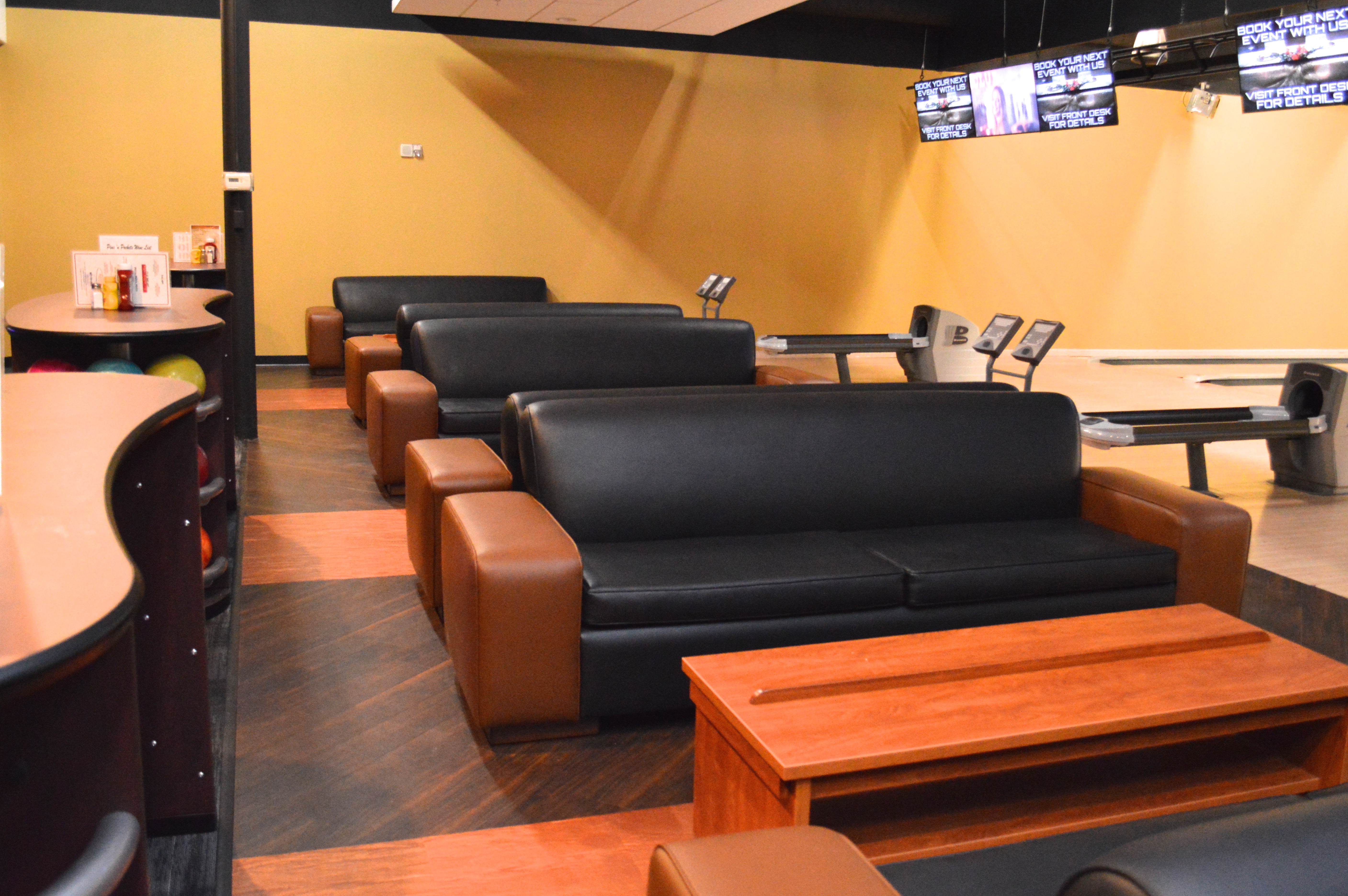 Pins 'N Pockets Lake Elsinore private dining, rehearsal dinners