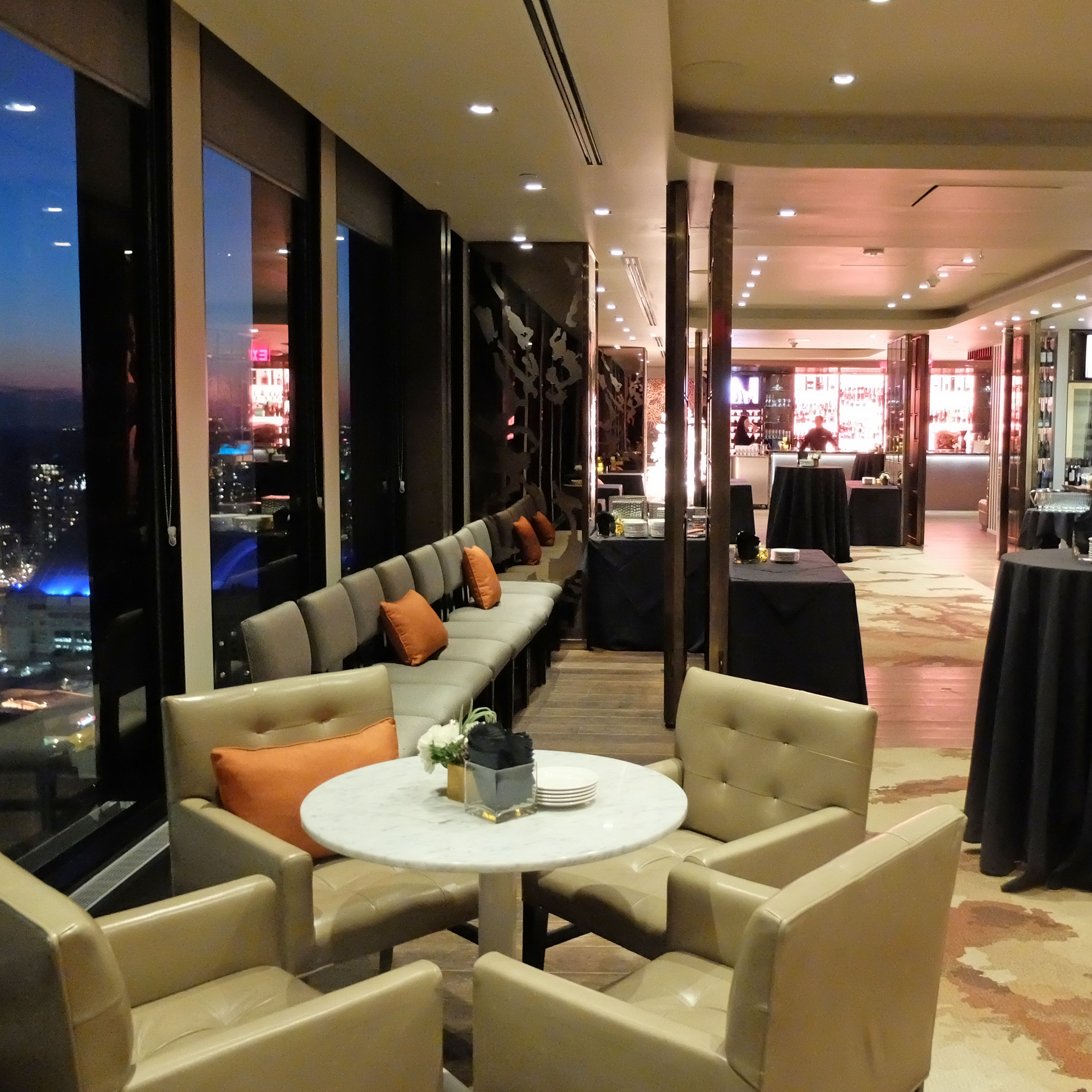 Stratus Restaurant Toronto private dining, rehearsal dinners