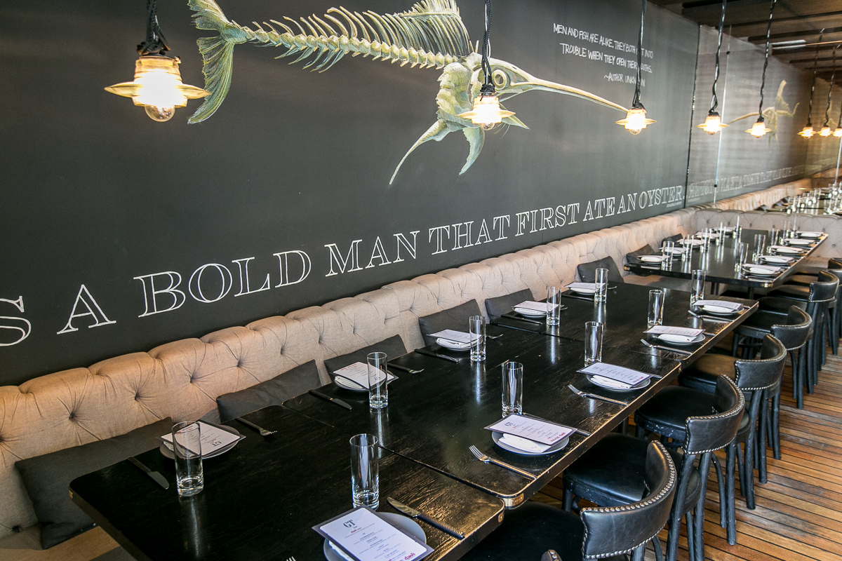 GT Fish & Oyster Chicago private dining, rehearsal dinners & banquet