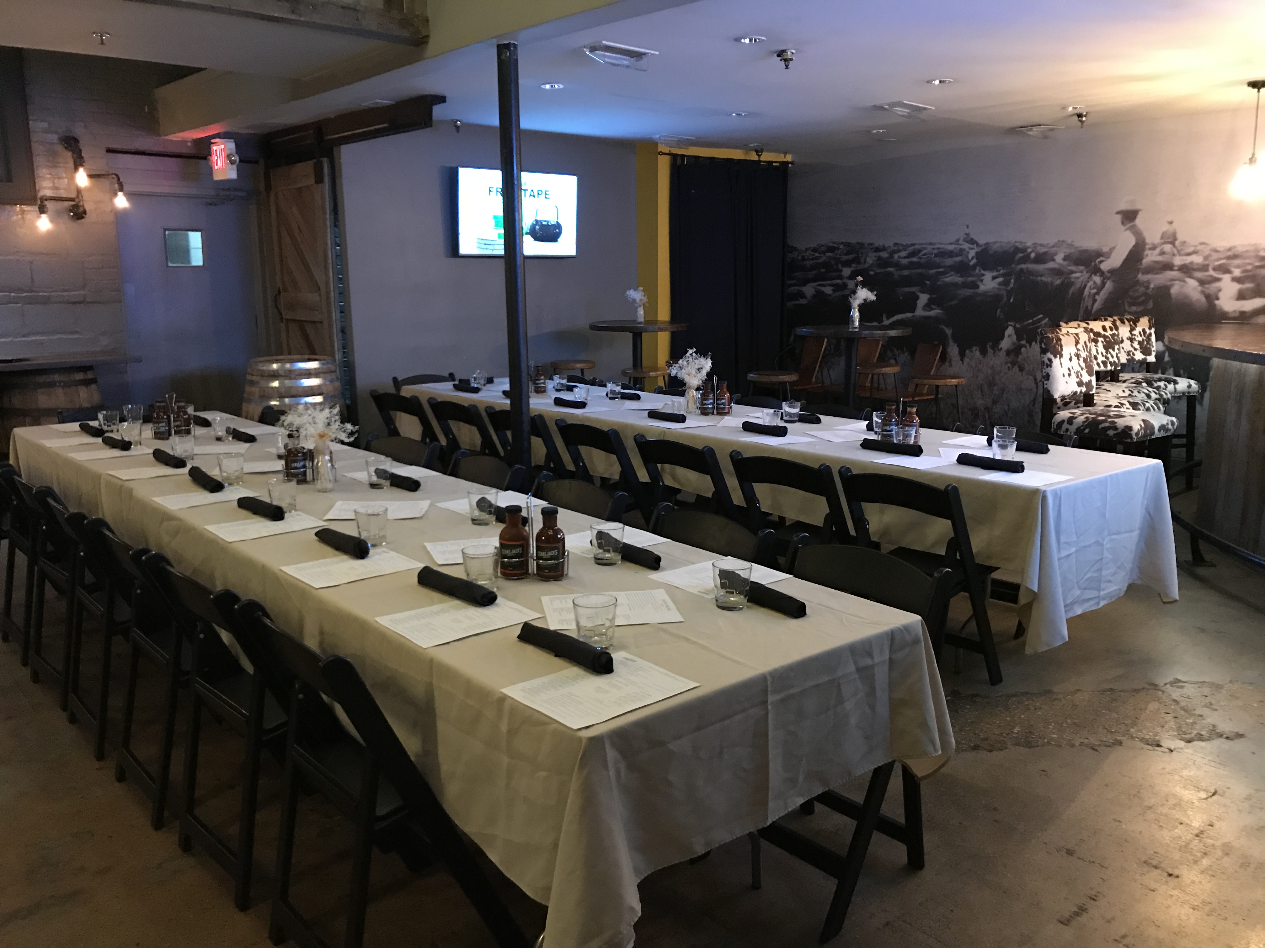 Texas Jack's Barbecue Arlington private dining, rehearsal dinners