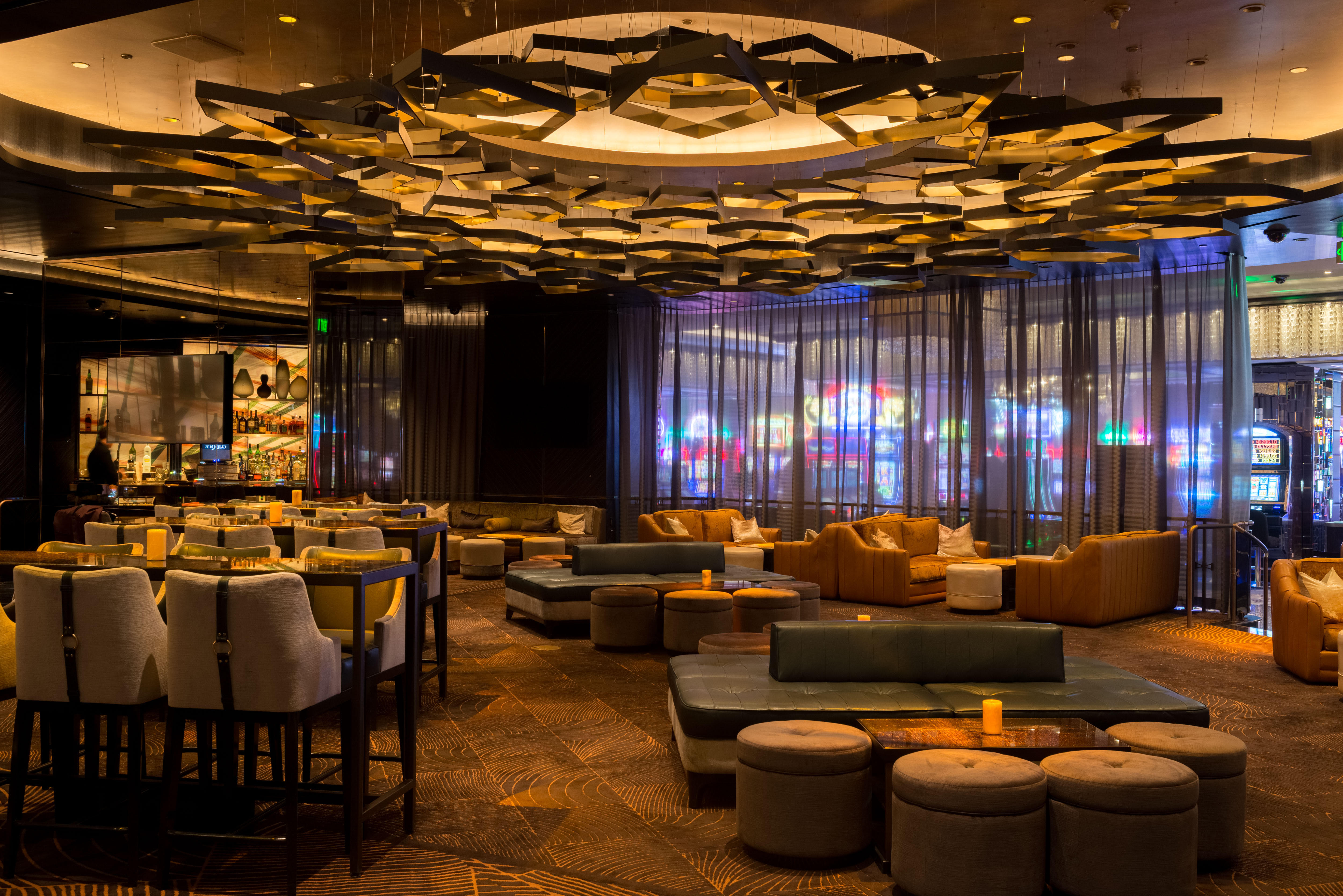 Clique Bar and Lounge Las Vegas private dining, rehearsal dinners