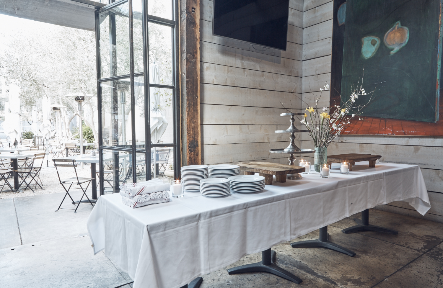 Zinc Cafe & Market Los Angeles private dining, rehearsal dinners