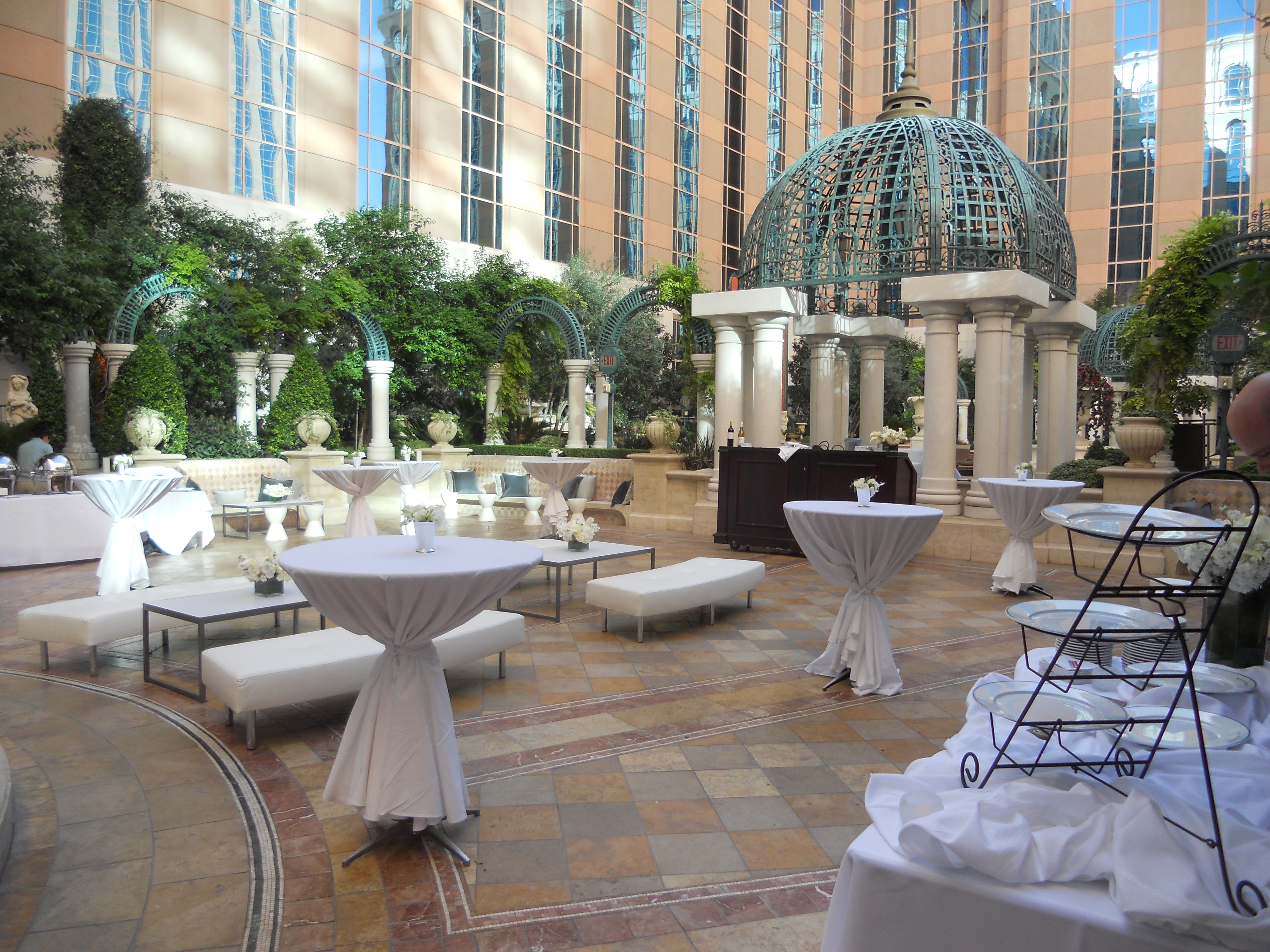 Bouchon at the Las Vegas private dining, rehearsal dinners