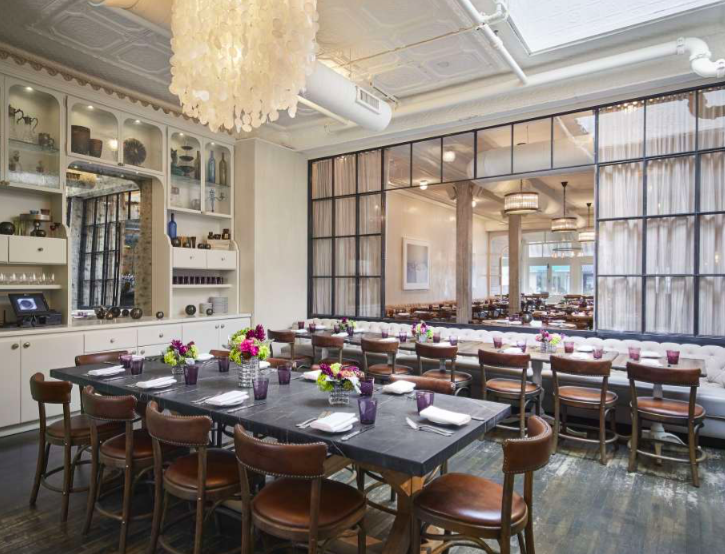 Guildhall Restaurant Glencoe private dining, rehearsal dinners