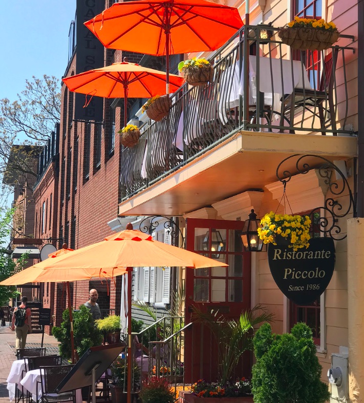 Ristorante Piccolo Washington private dining, rehearsal dinners