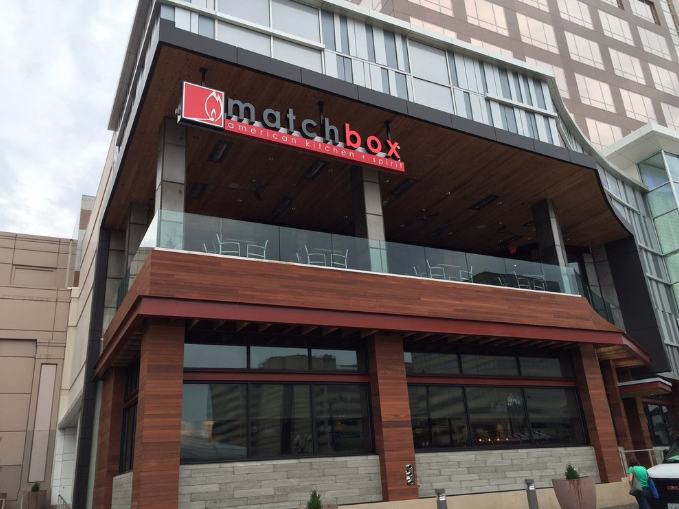 matchbox Pentagon City Arlington private dining, rehearsal dinners