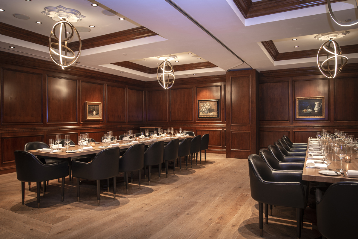 Boulevard Kitchen & Oyster Bar Vancouver private dining, rehearsal