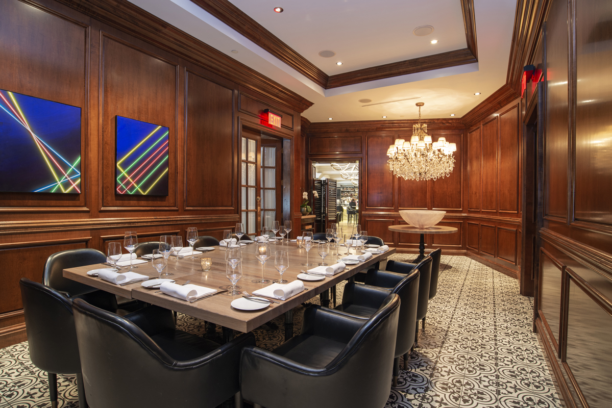 Boulevard Kitchen & Oyster Bar Vancouver private dining, rehearsal