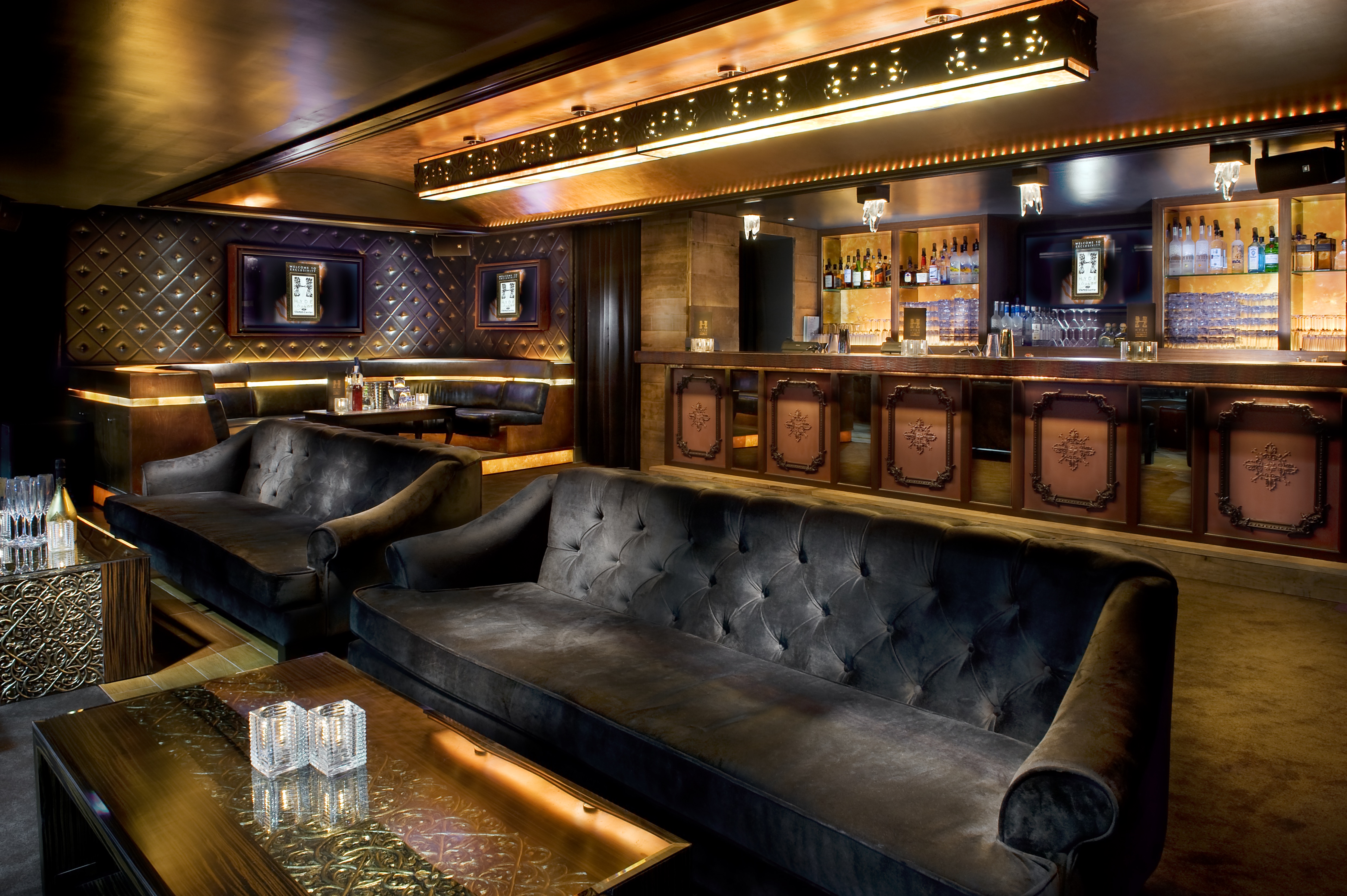 Hyde Lounge at STAPLES Center Los Angeles private dining, rehearsal