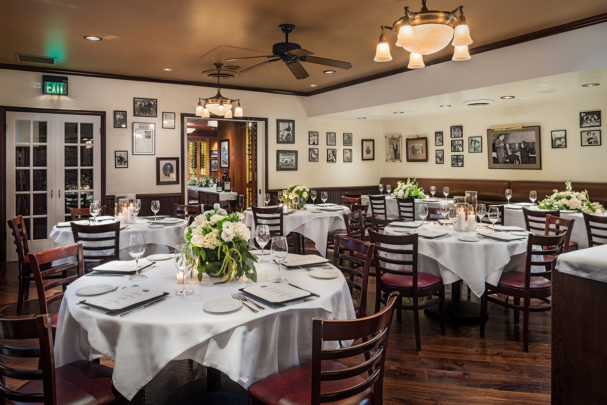 555 East American Steakhouse Long Beach private dining, rehearsal