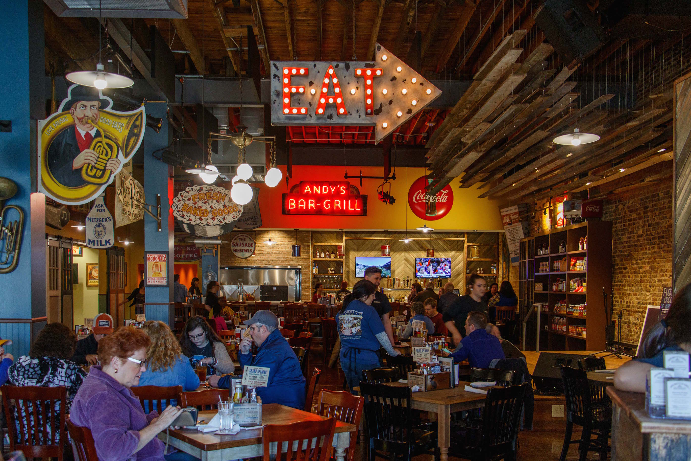 Puckett's Grocery & Restaurant Murfreesboro Murfreesboro private dining, rehearsal dinners