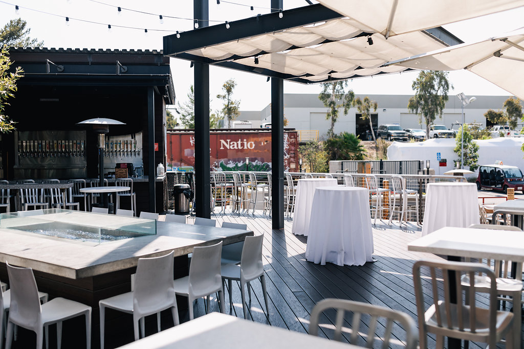 Ballast Point Miramar San Diego private dining, rehearsal dinners