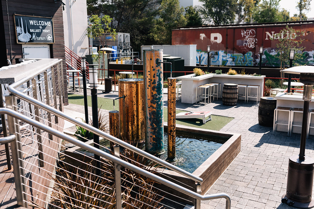 Ballast Point Miramar San Diego private dining, rehearsal dinners