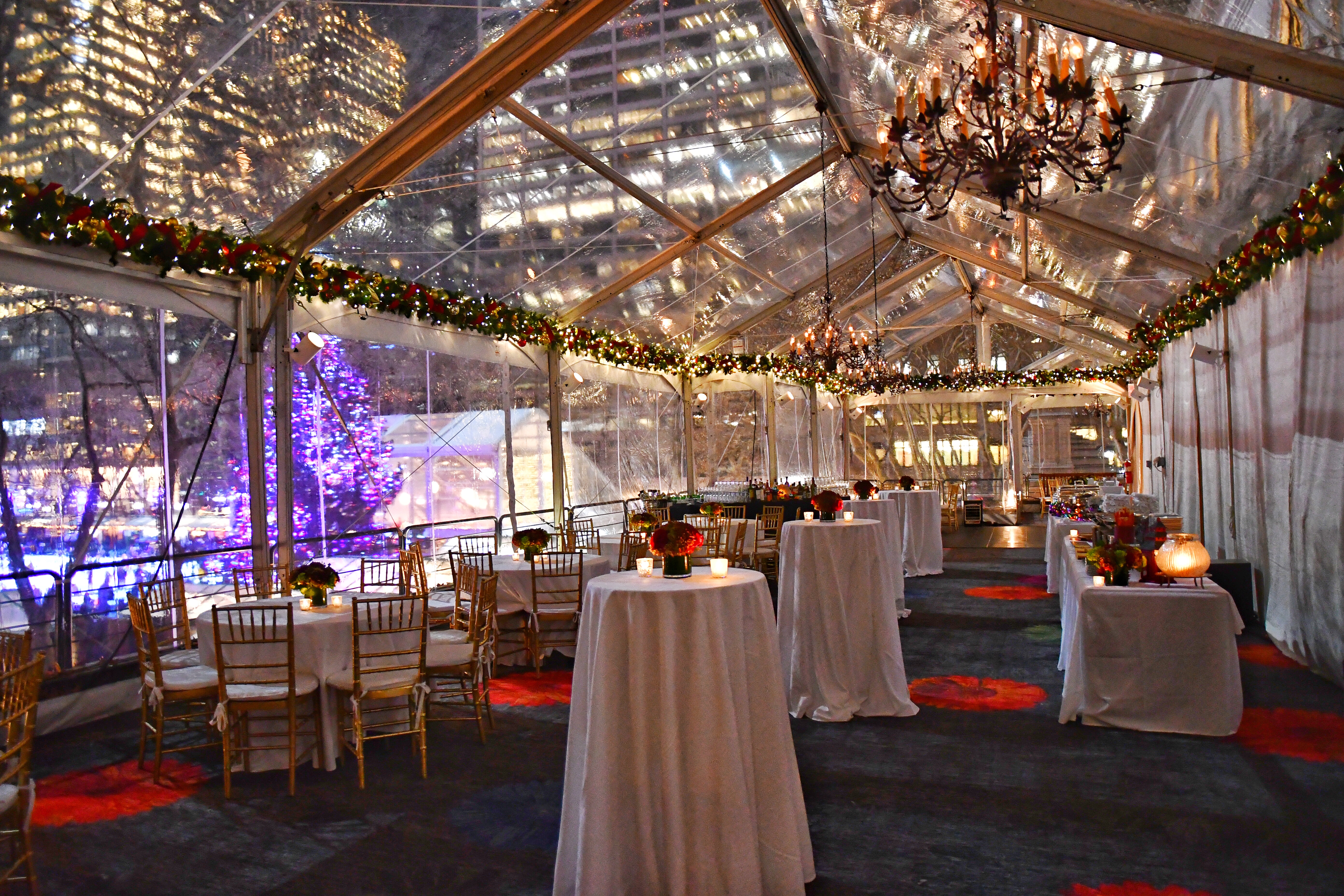 Bryant Park Grill New York private dining, rehearsal dinners