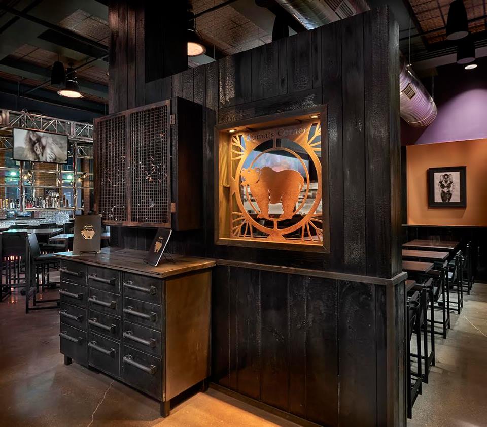 Kuma's Corner West Loop Chicago private dining, rehearsal dinners