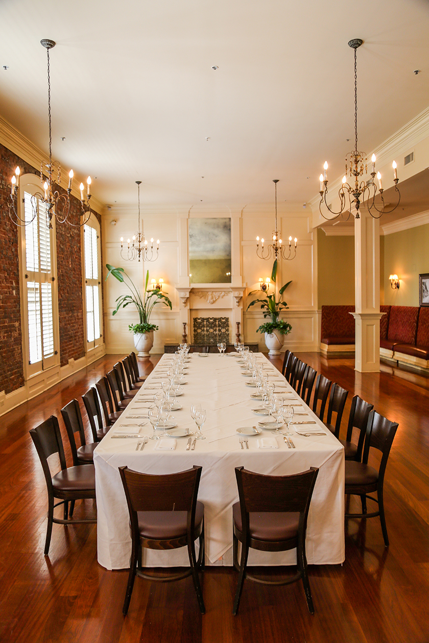 Restaurant August New Orleans private dining, rehearsal dinners