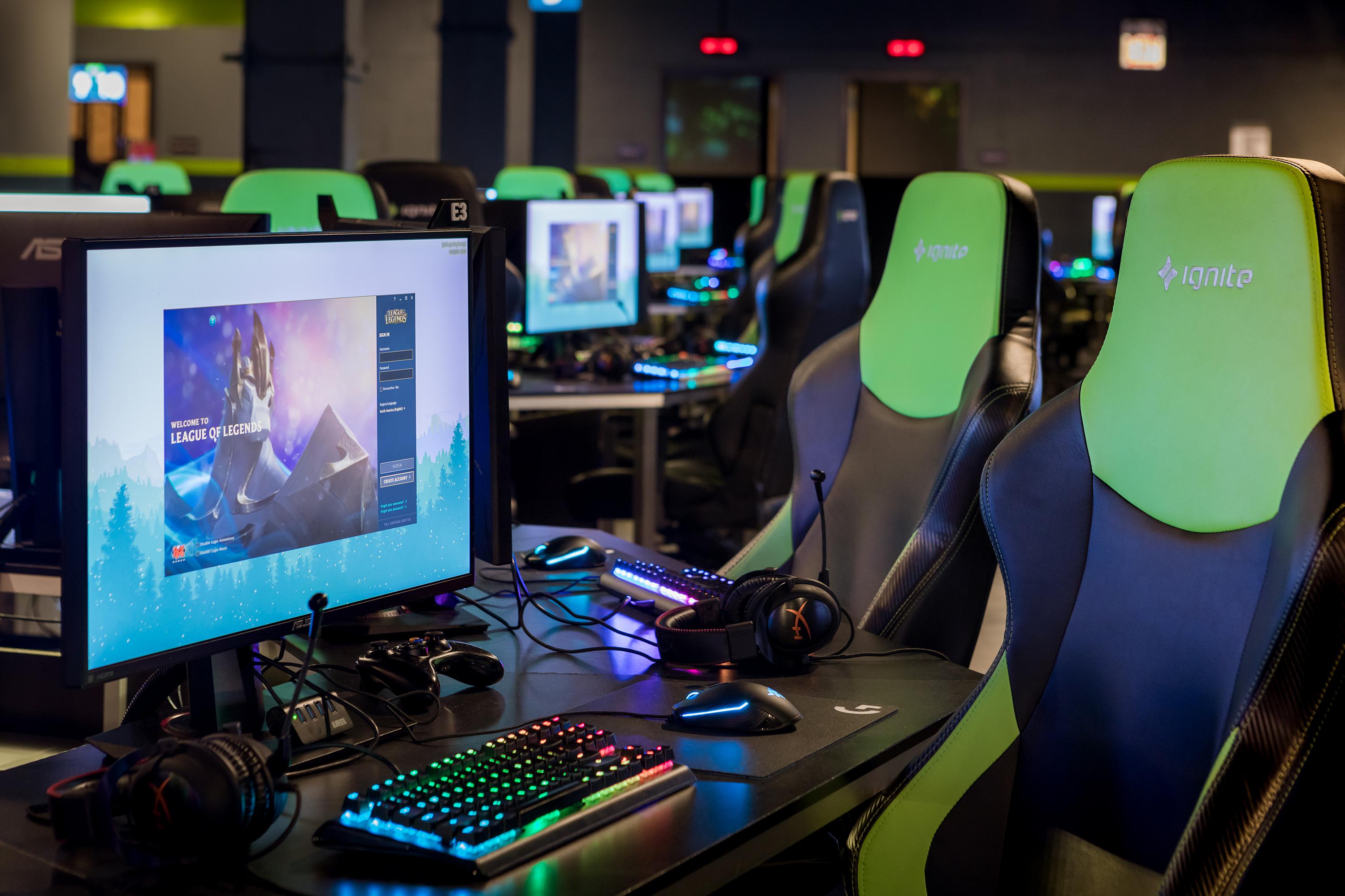 Ignite Gaming Chicago Chicago private dining, rehearsal dinners