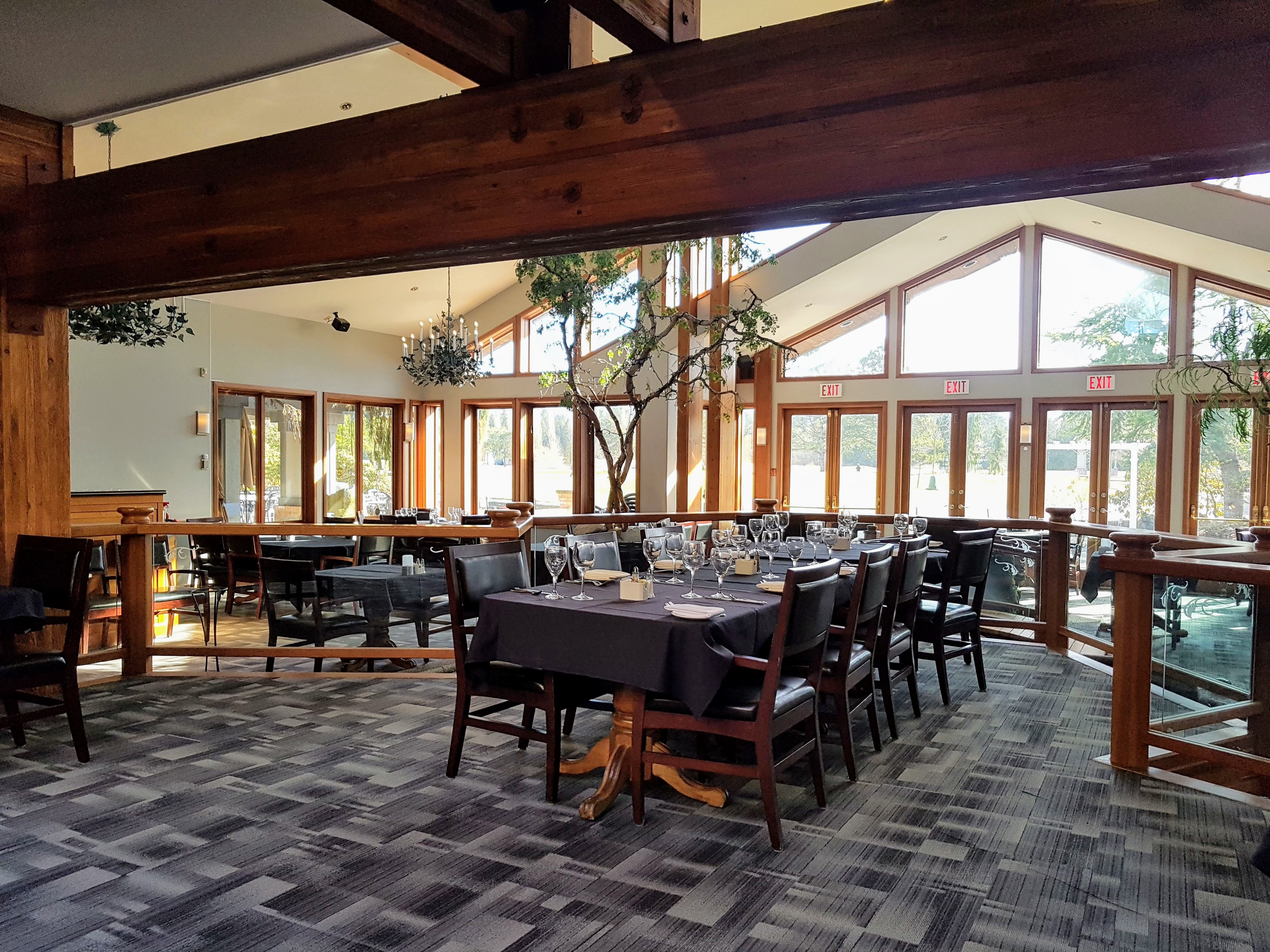 Hazelmere Golf & Tennis Club Surrey private dining, rehearsal dinners