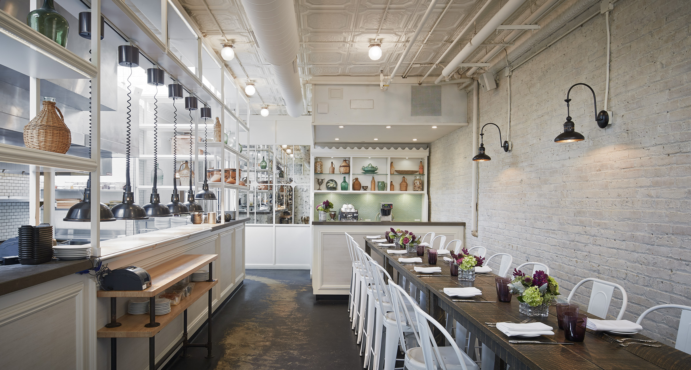 Guildhall Restaurant Glencoe private dining, rehearsal dinners