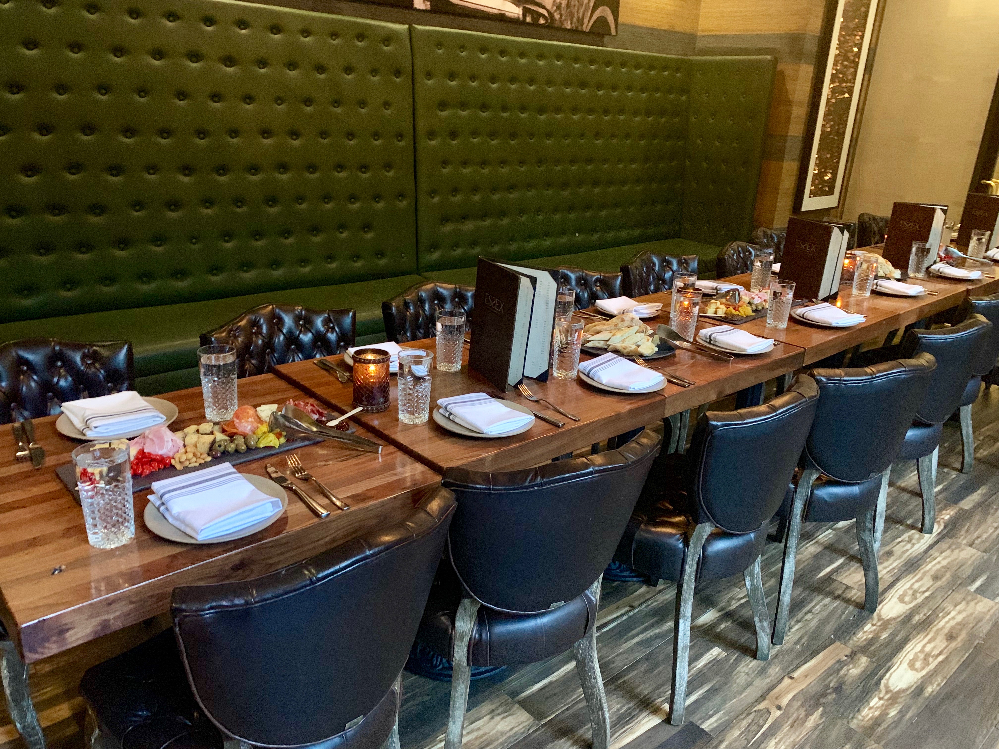 Essex Bar & Bistro - Charlotte private dining, rehearsal dinners